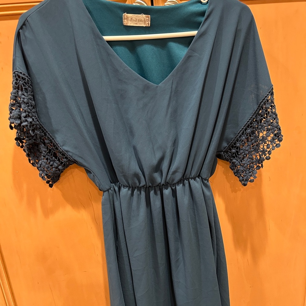 Size XS teal dress